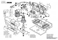 Bosch 0 603 997 964 Pss 23 E Universal Orbital Sander 230 V / Eu Spare Parts